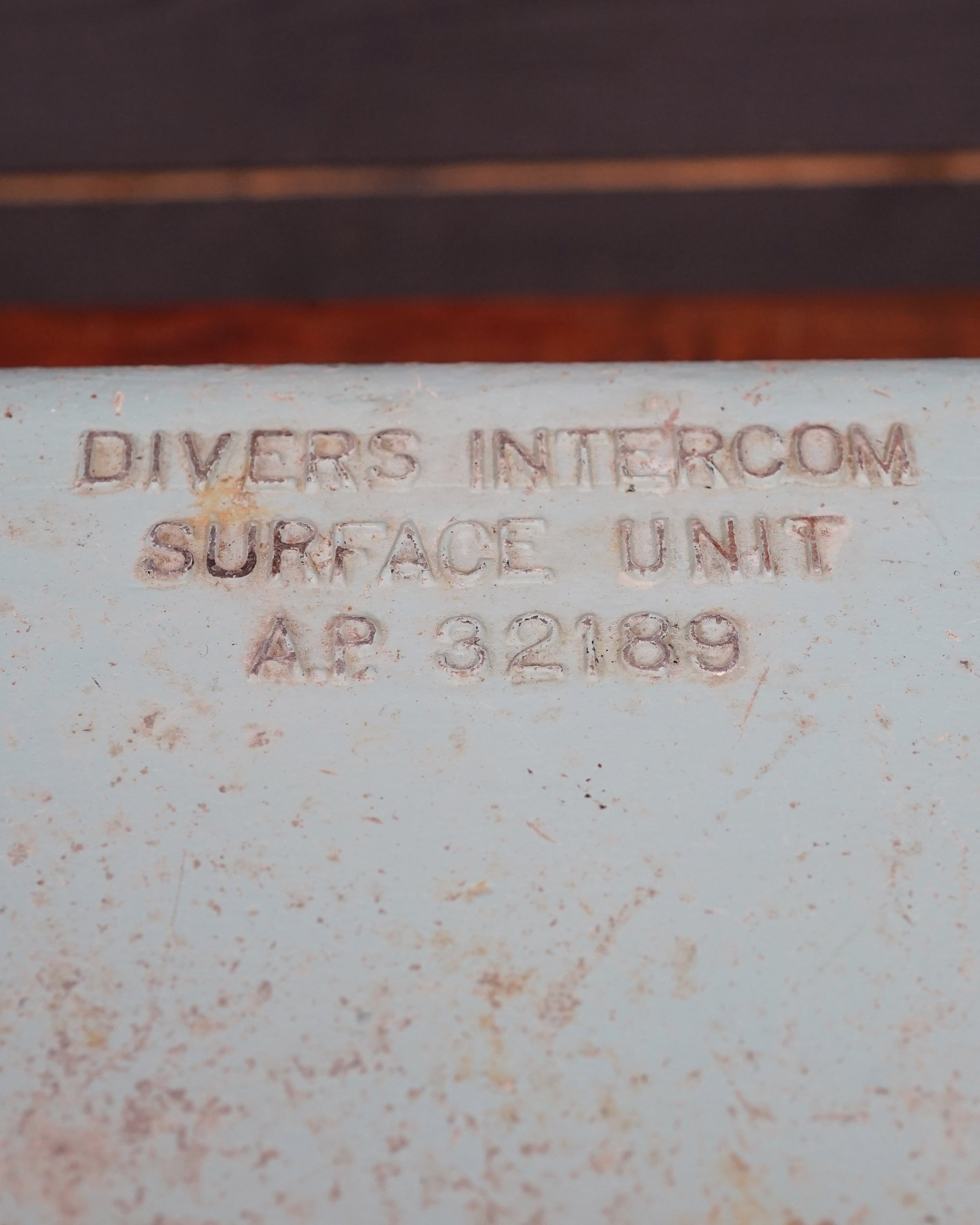 Royal Navy Siebe Gorman Diver’s Surface Intercom - No 1 Trinity Marine