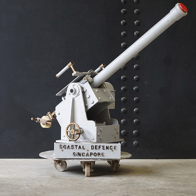 Vintage Model Coastal Defence Cannon Trinity Marine