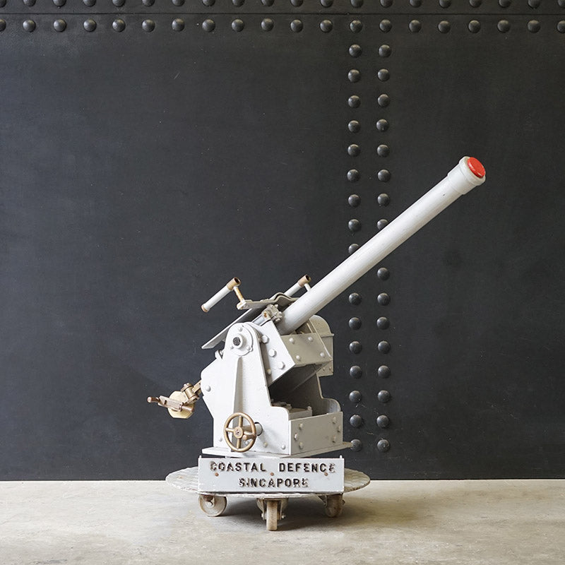Vintage Model Coastal Defence Cannon Trinity Marine