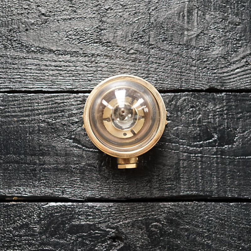 Small Brass Passage Wall Light Trinity Marine