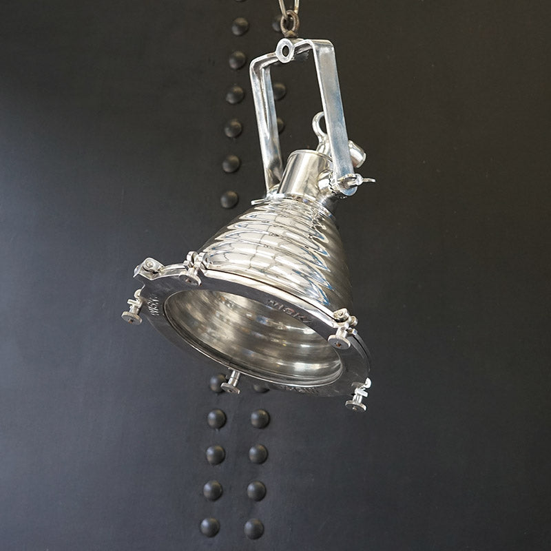 Ocean Liner Fluted Aluminium Cargo Pendant Trinity Marine