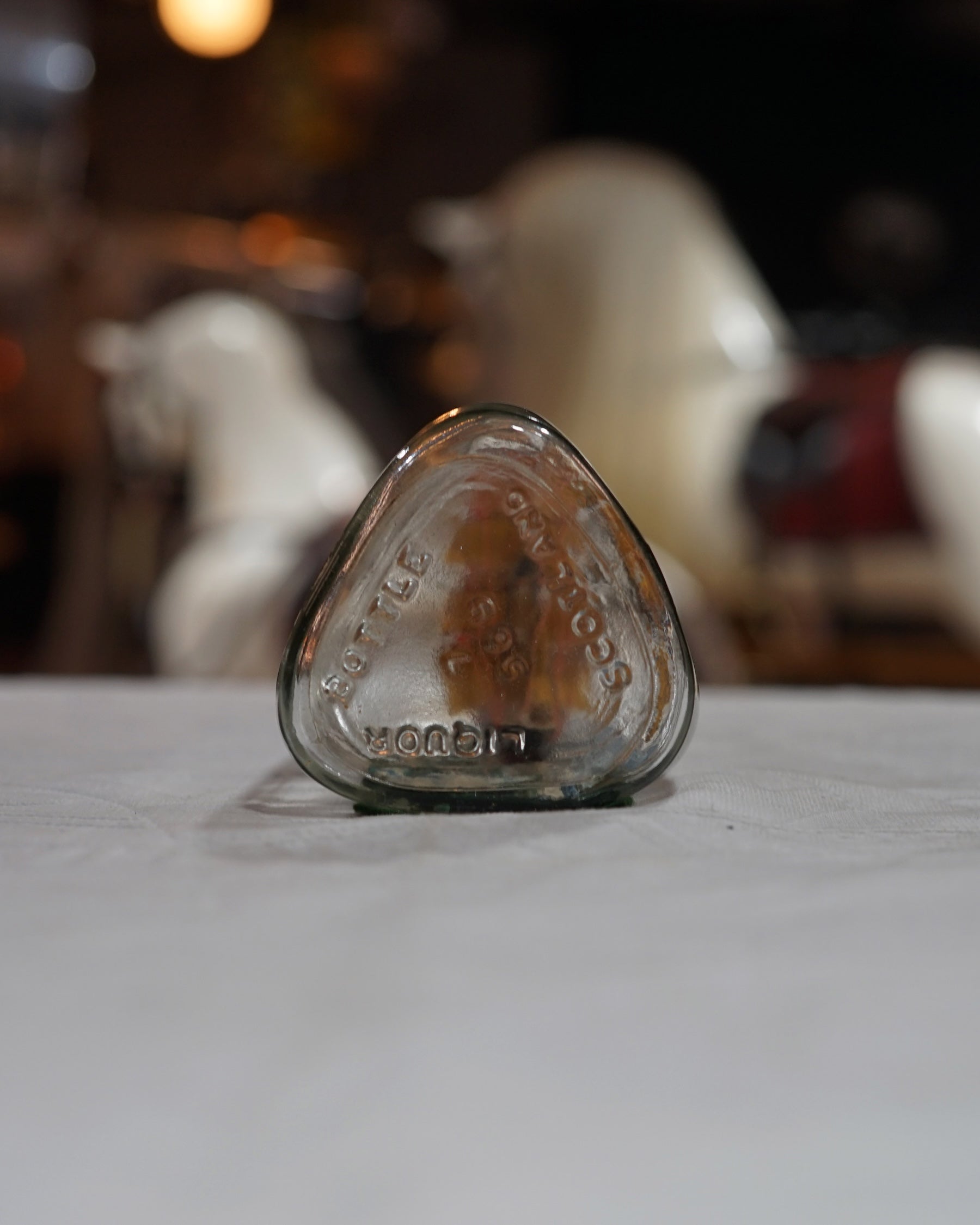 Three-Masted Barque Ship in Bottle Trinity Marine