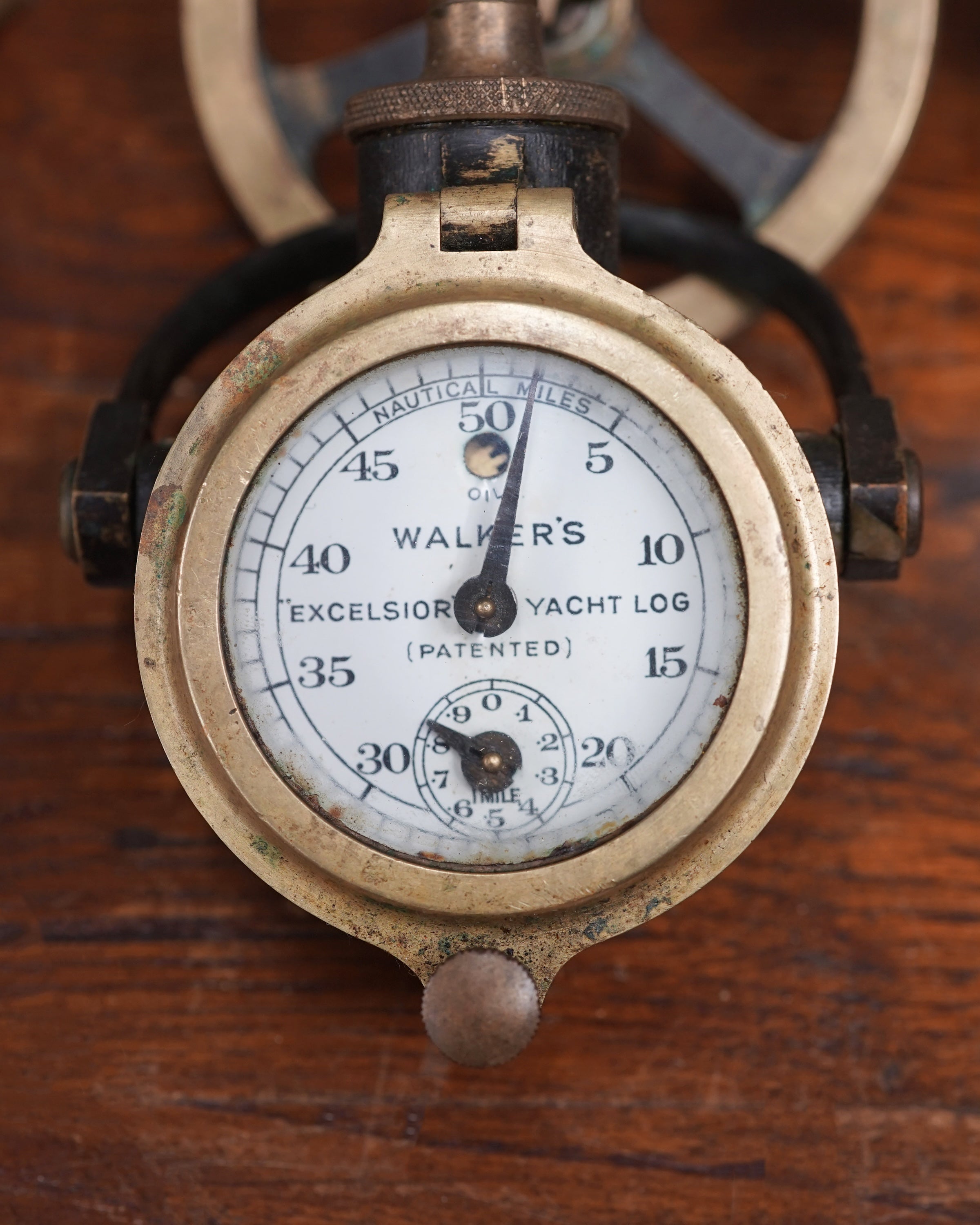 Walker’s Patent “Excelsior” Yacht Log C.1910 Trinity Marine
