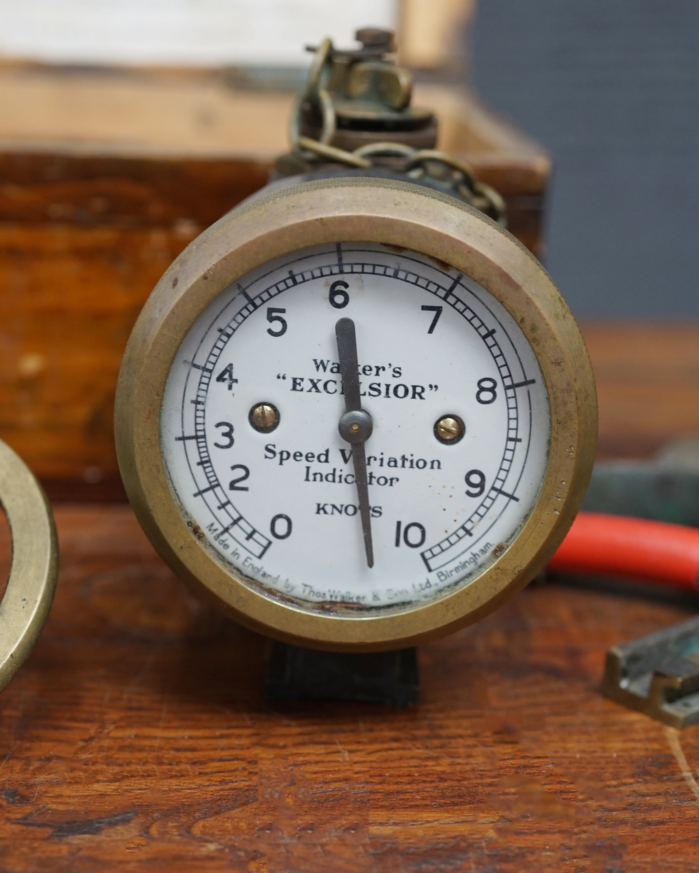 Walker’s Patent “Excelsior” Yacht Log C.1910 Trinity Marine
