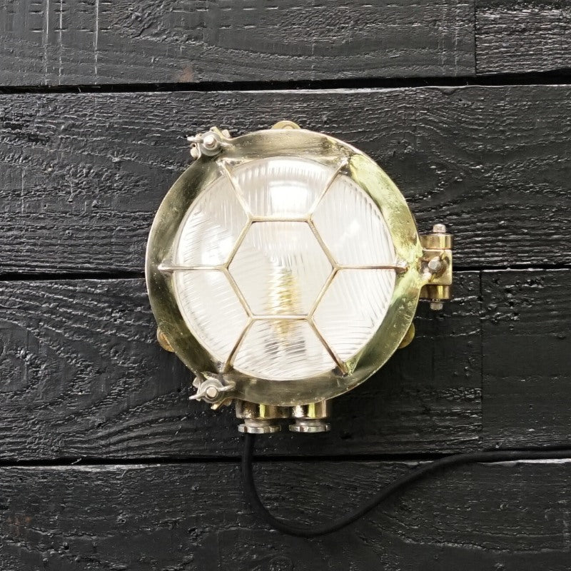 Solid Brass Brass Bulkhead MV White Palm Trinity Marine