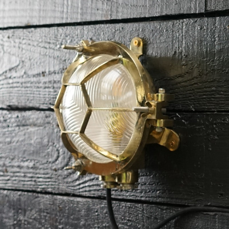 Solid Brass Brass Bulkhead MV White Palm Trinity Marine