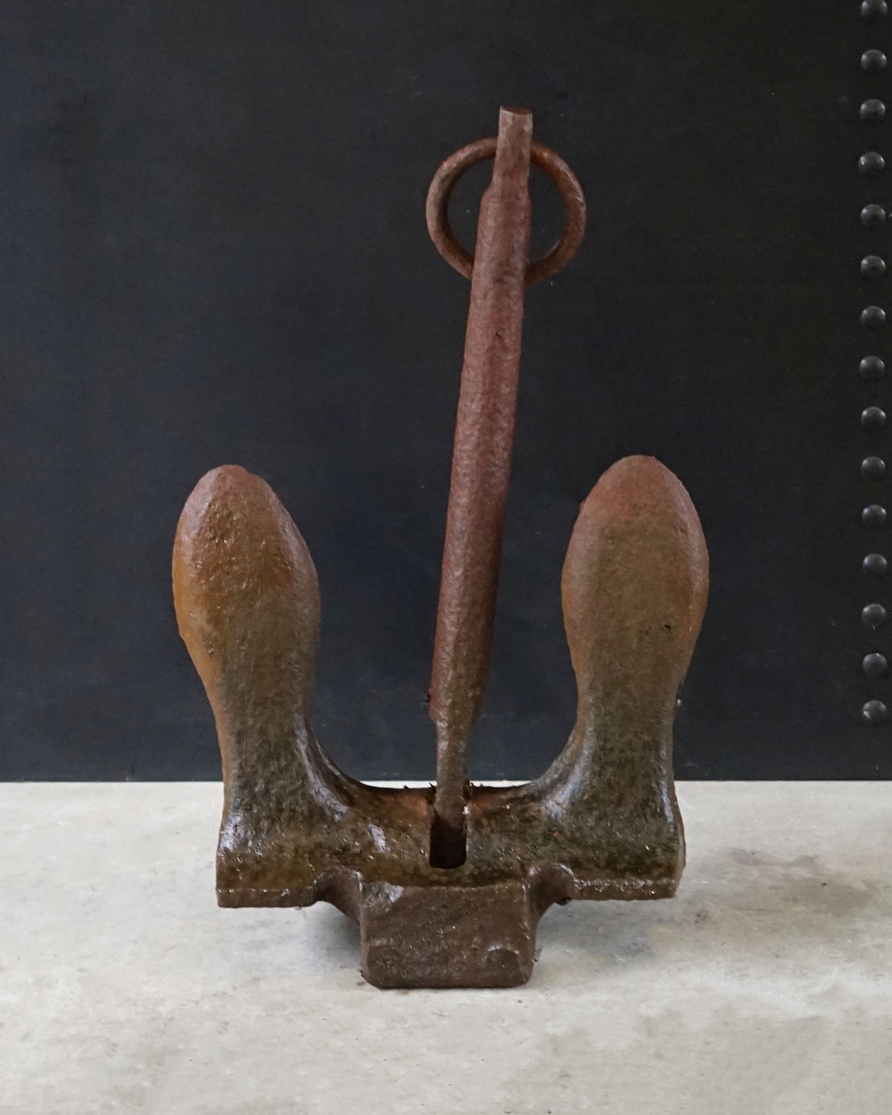 Large Ships River Anchor Trinity Marine