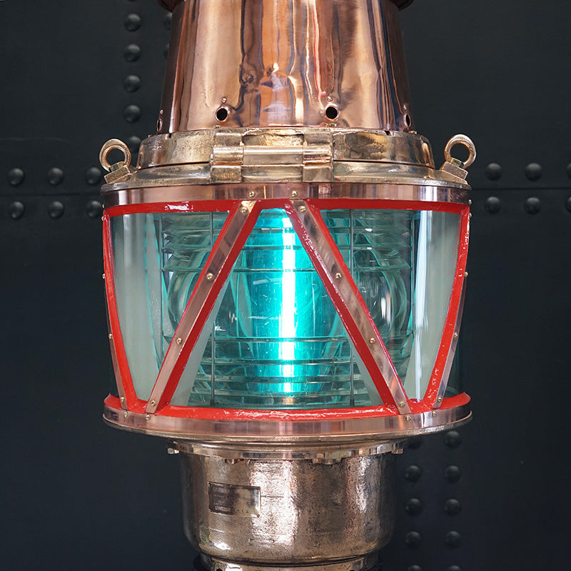 Spectacular Huge Trinity House Buoy Beacon on Stand Trinity Marine