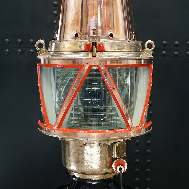 Spectacular Huge Trinity House Buoy Beacon on Stand Trinity Marine