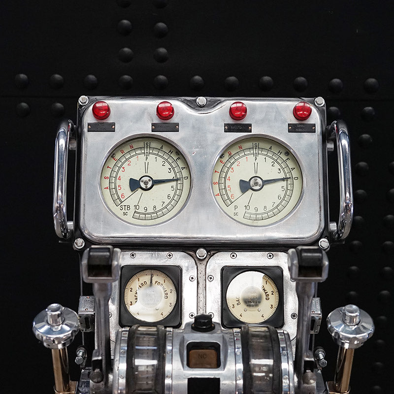 Spectacular Warship Engine Controls Console C.1980’s Trinity Marine