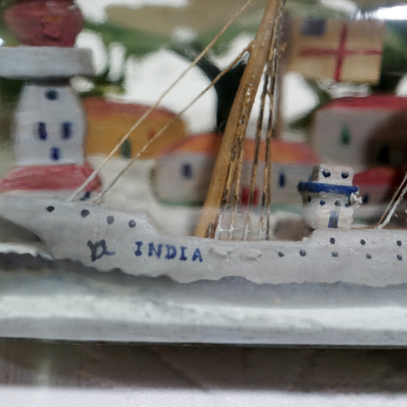 Steamship ‘India’ Ship in Bottle Trinity Marine