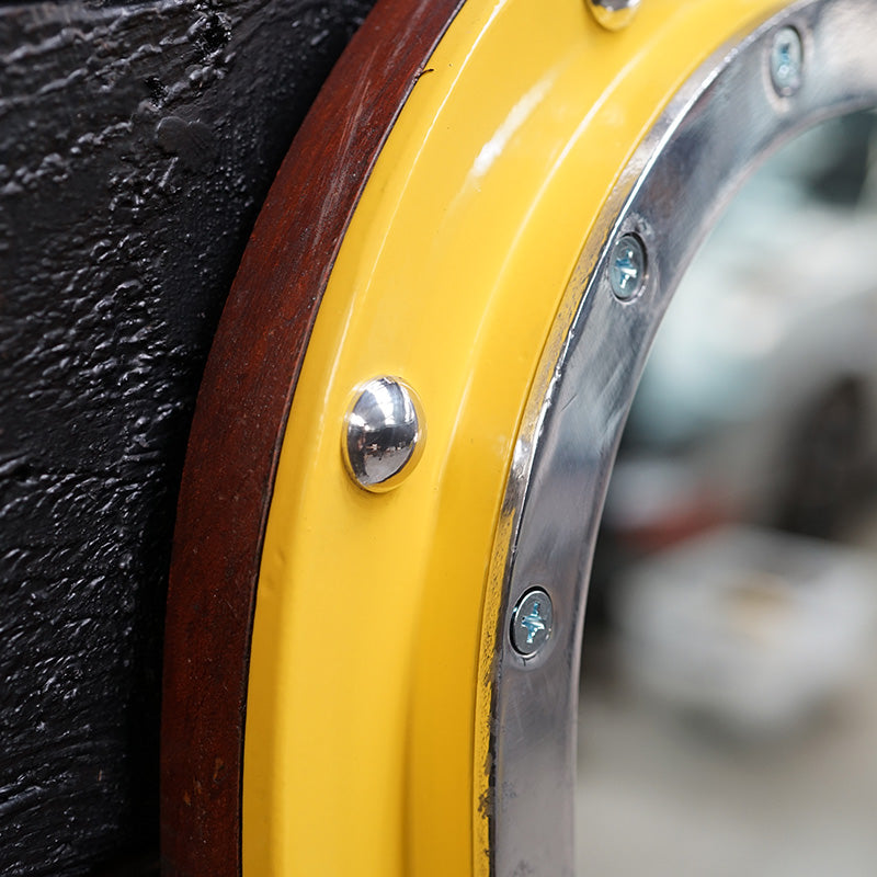 Submarine Yellow Cargo Ship Window Mirror Trinity Marine