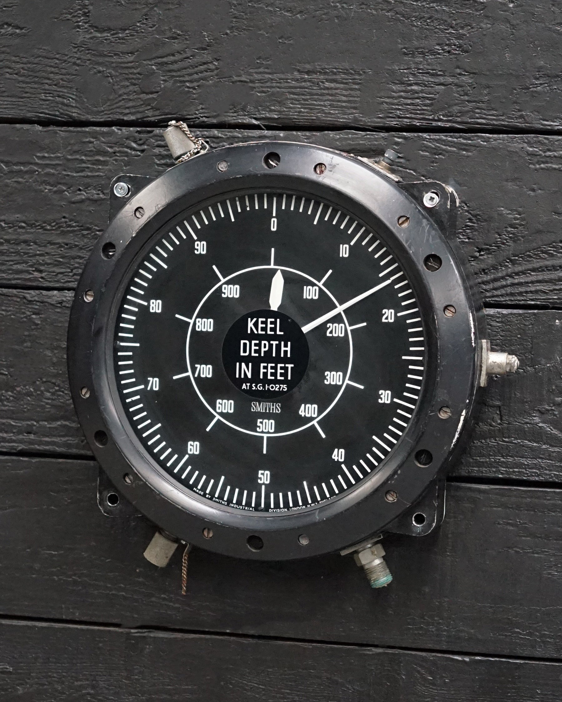 Submarine Depth Gauge - HMS Orpheus Trinity Marine