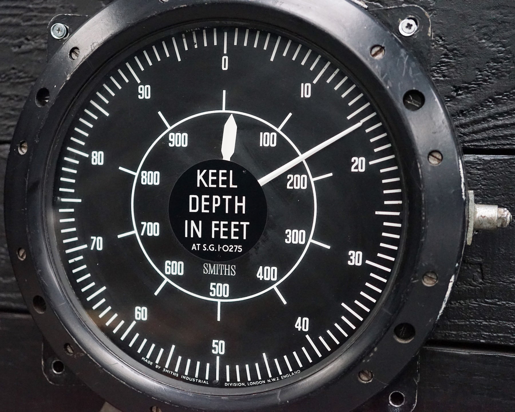 Submarine Depth Gauge - HMS Orpheus Trinity Marine