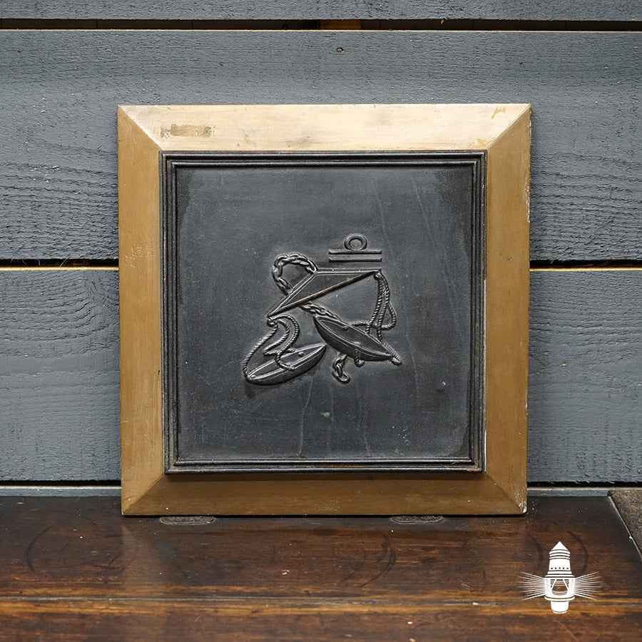 Royal Navy Bronze Ships Surgeon Plaque Trinity Marine