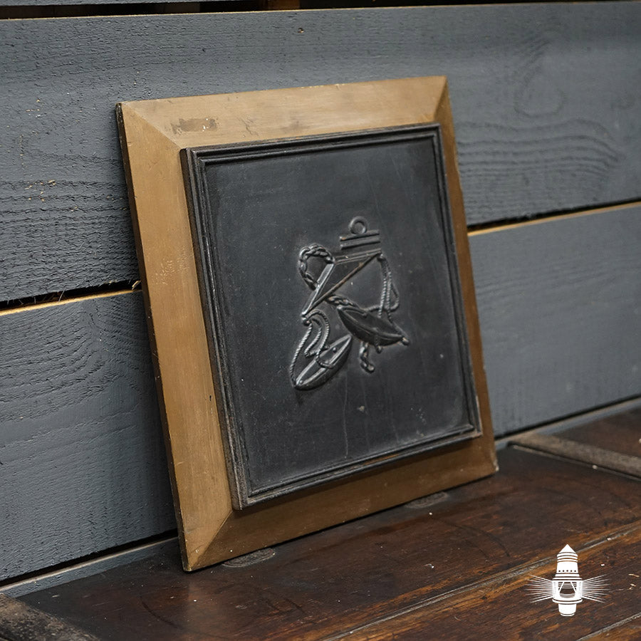 Royal Navy Bronze Ships Surgeon Plaque Trinity Marine