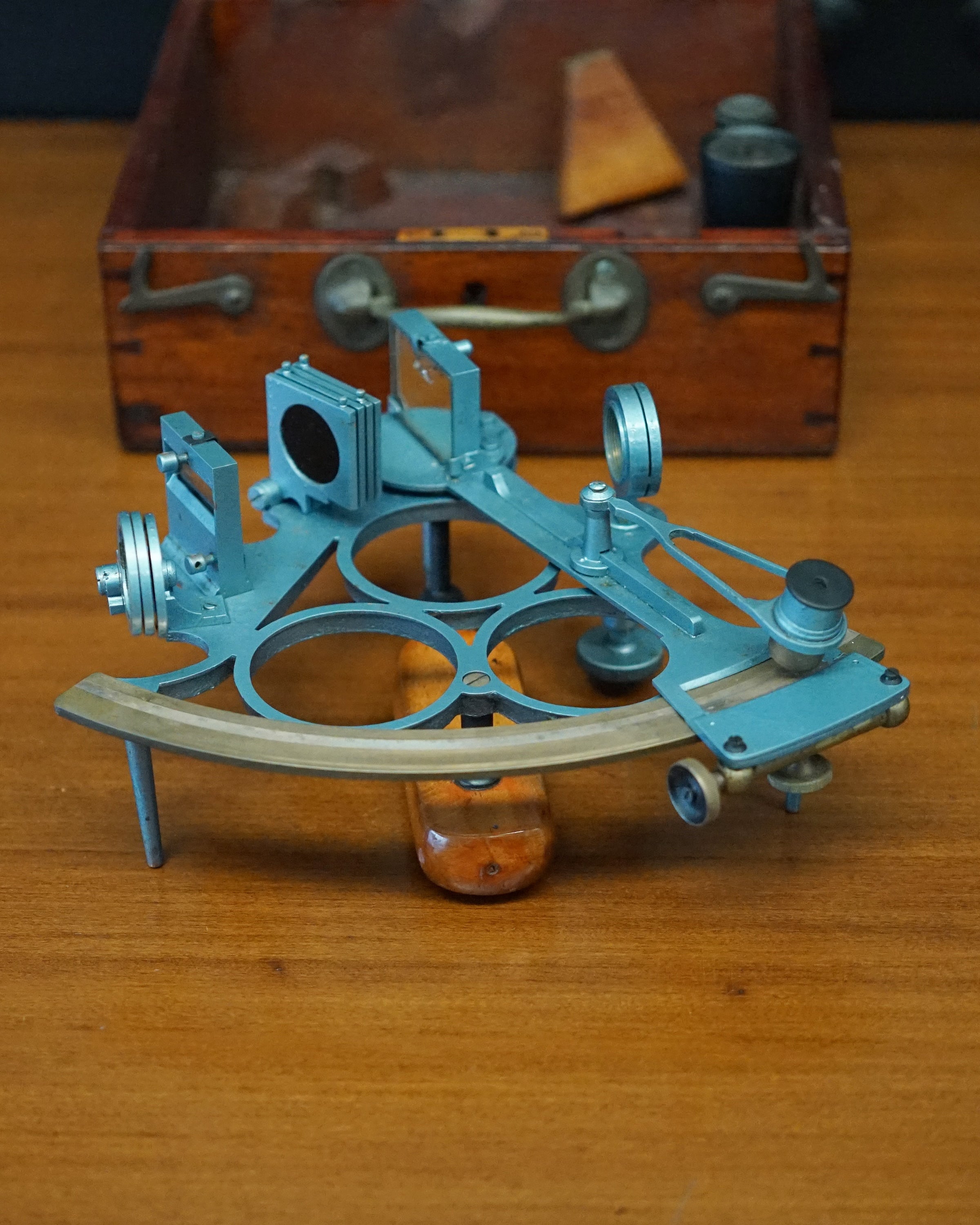 T. L. Ainsley, Cardiff Bell Pattern Marine Sextant Trinity Marine