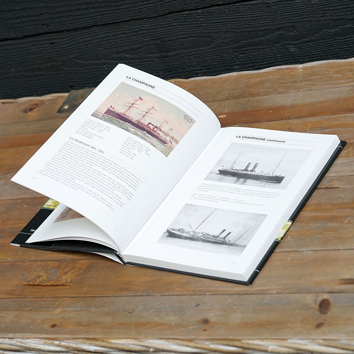 The French Line Book - A History In Postcards Trinity Marine