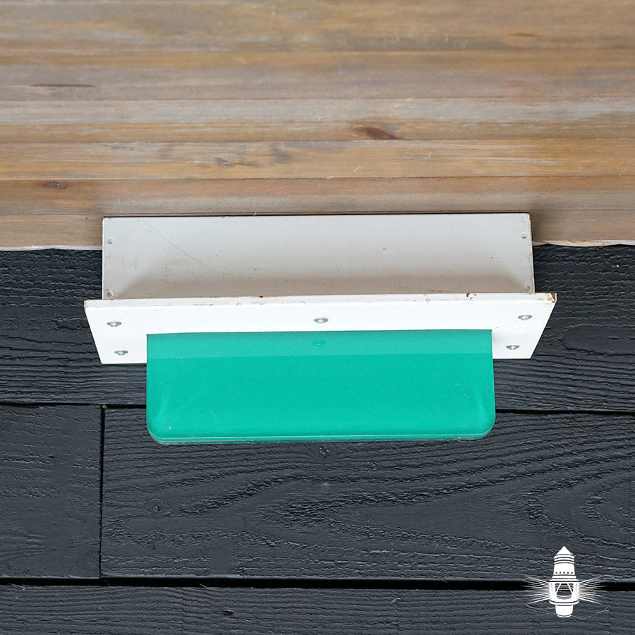 Large Salvaged Life Raft Sign With Arrow - Ex Ocean Liner Trinity Marine