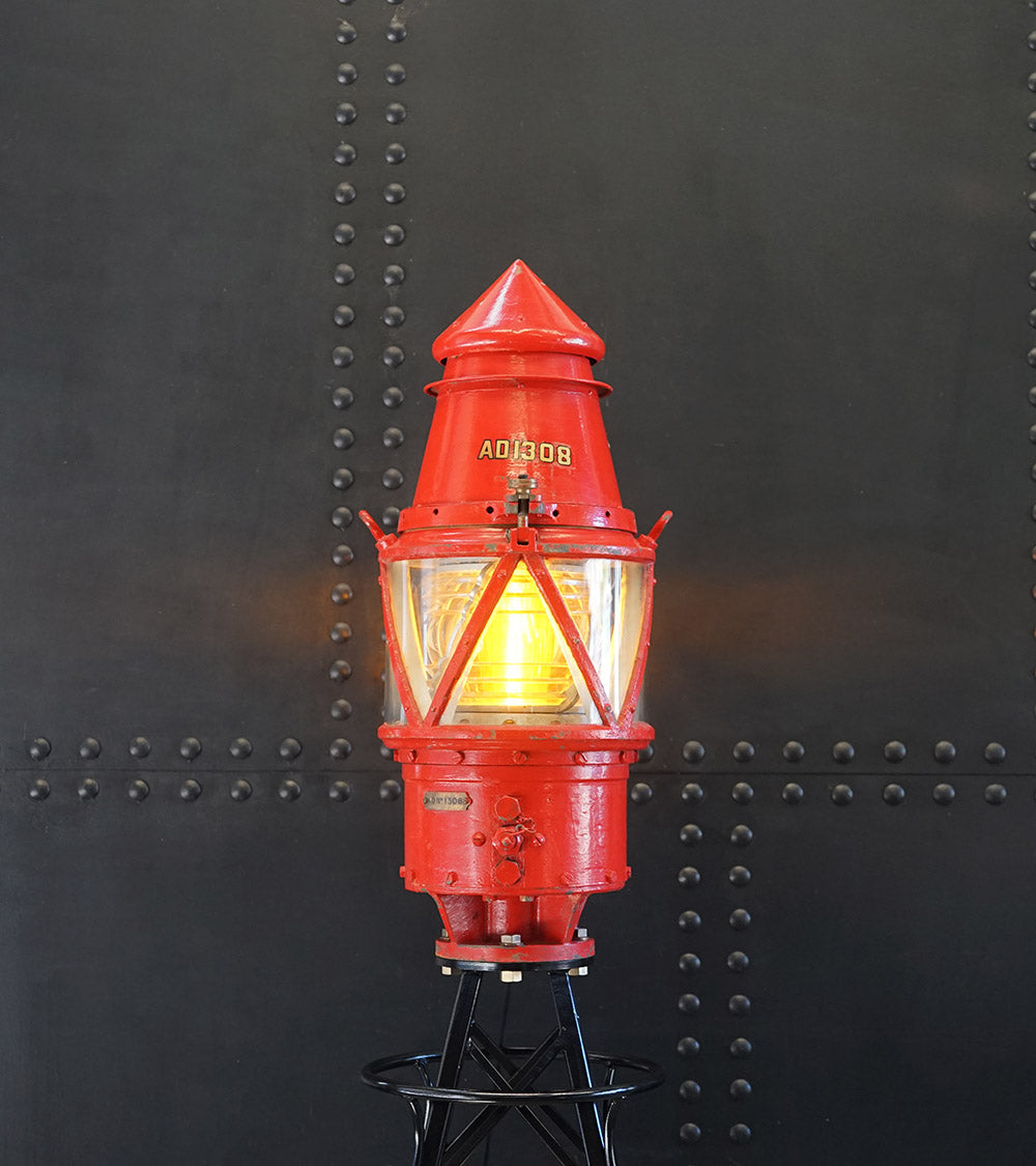 Trinity House Buoy Beacon by Chance Bros. - Original Condition Trinity Marine