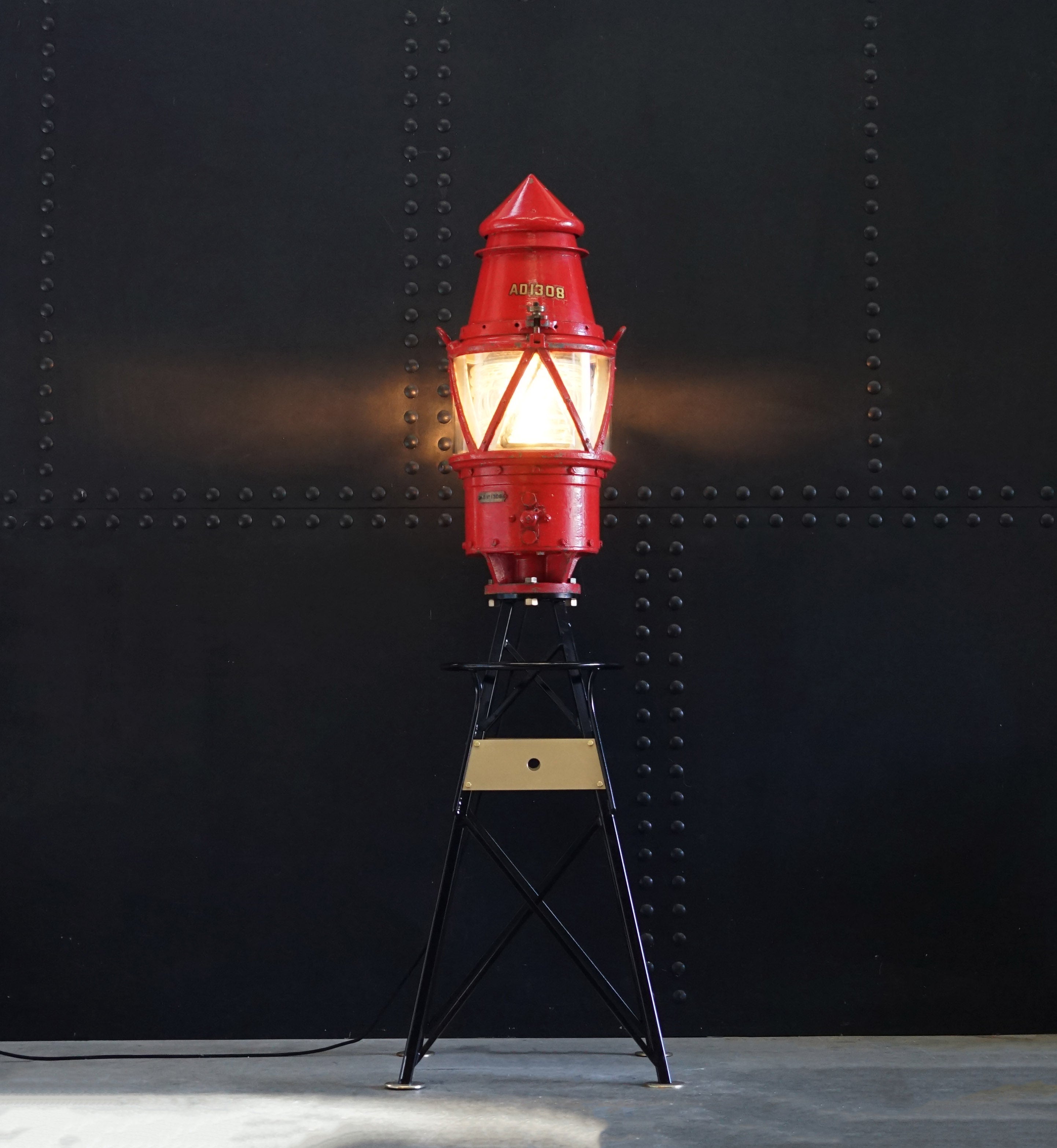 Trinity House Buoy Beacon by Chance Bros. - Original Condition Trinity Marine