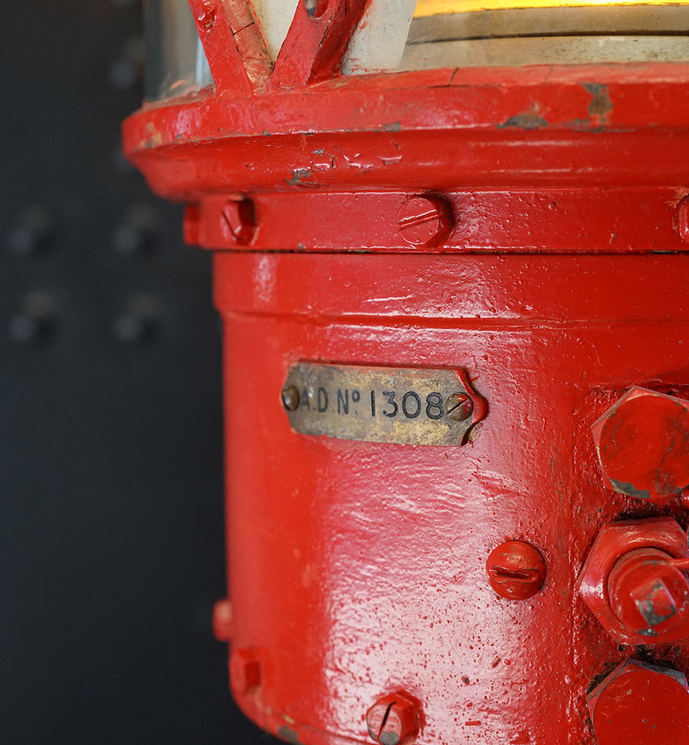 Trinity House Buoy Beacon by Chance Bros. - Original Condition Trinity Marine