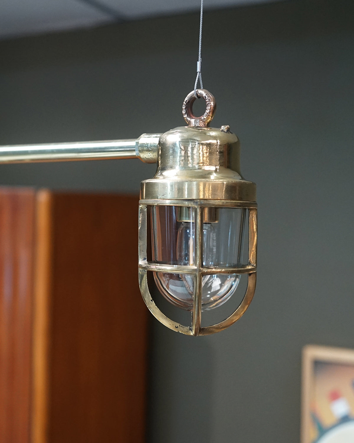 Bespoke Island Pendant Lights - Clear & Cage Trinity Marine