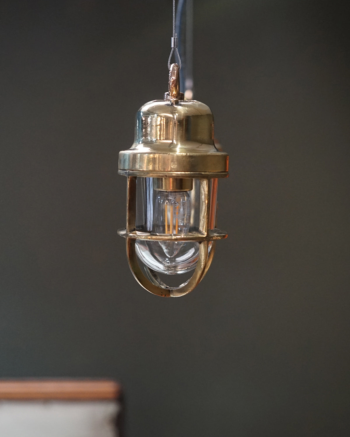 Bespoke Island Pendant Lights - Clear & Cage Trinity Marine
