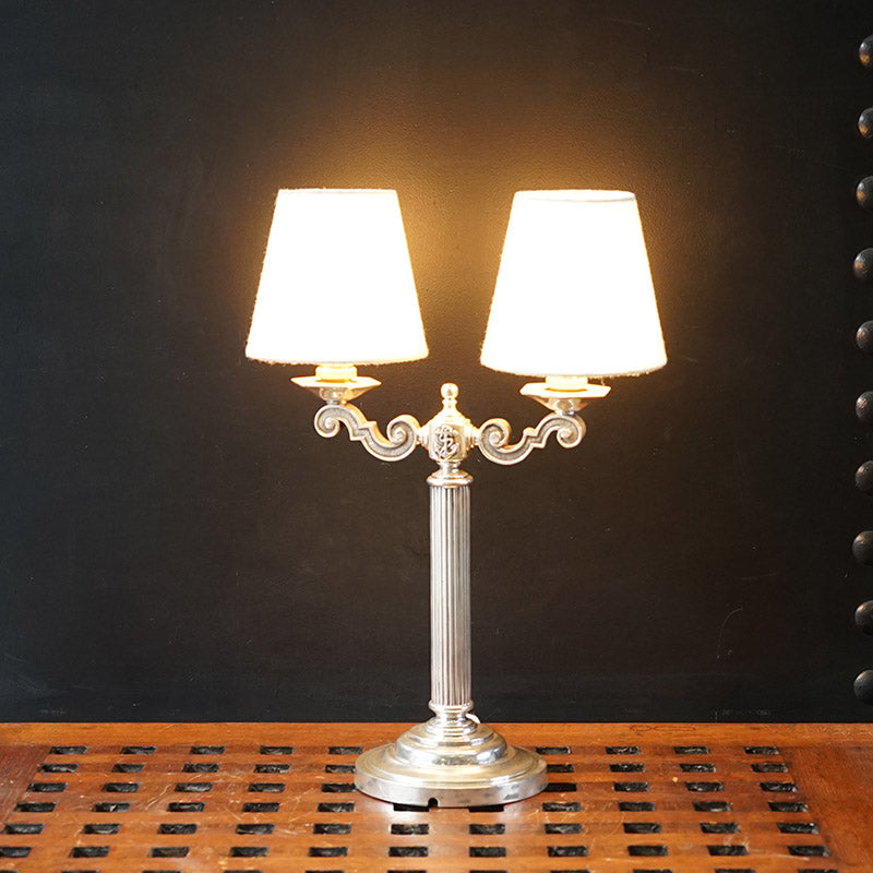 Twin Royal Navy Warship Wardroom Lamp Trinity Marine