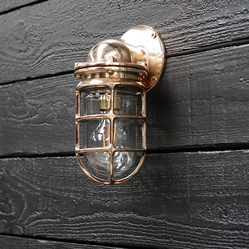 US Navy Warship Bronze Wall Light - Pauluhn Trinity Marine