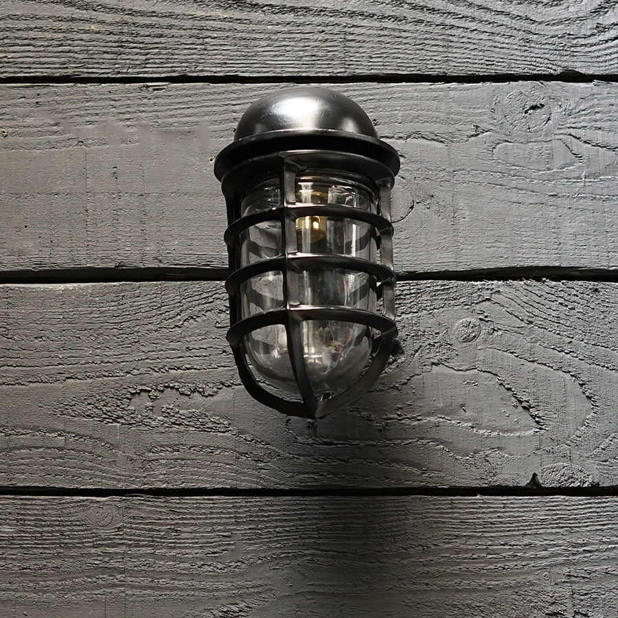 US Patt Aluminium Ships Passage Wall Light - Black Trinity Marine