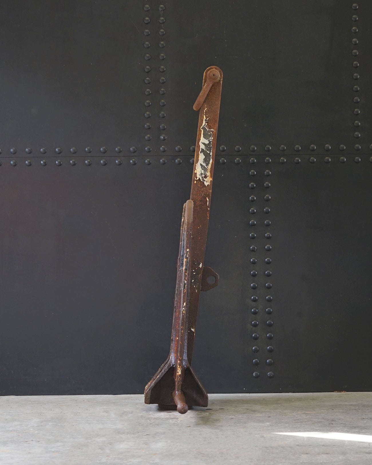 Rare US Navy WW2 500Lb Anchor Trinity Marine