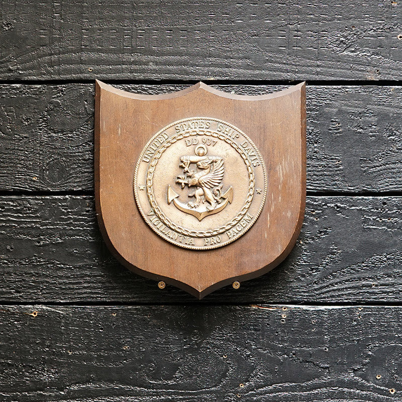 USS Davis (DD 937) Wardroom Badge Trinity Marine