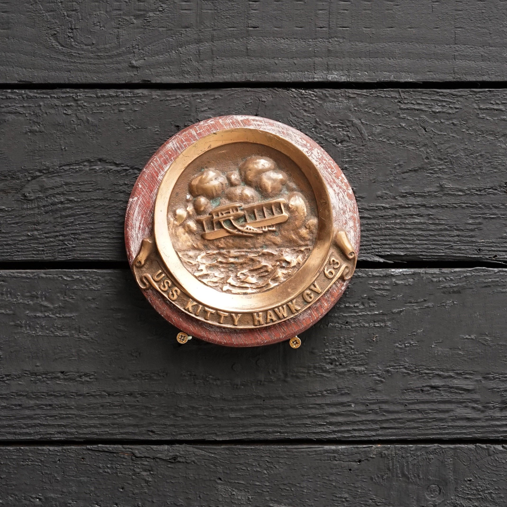 USS Kitty Hawk (CV 63) Wardroom Badge Trinity Marine