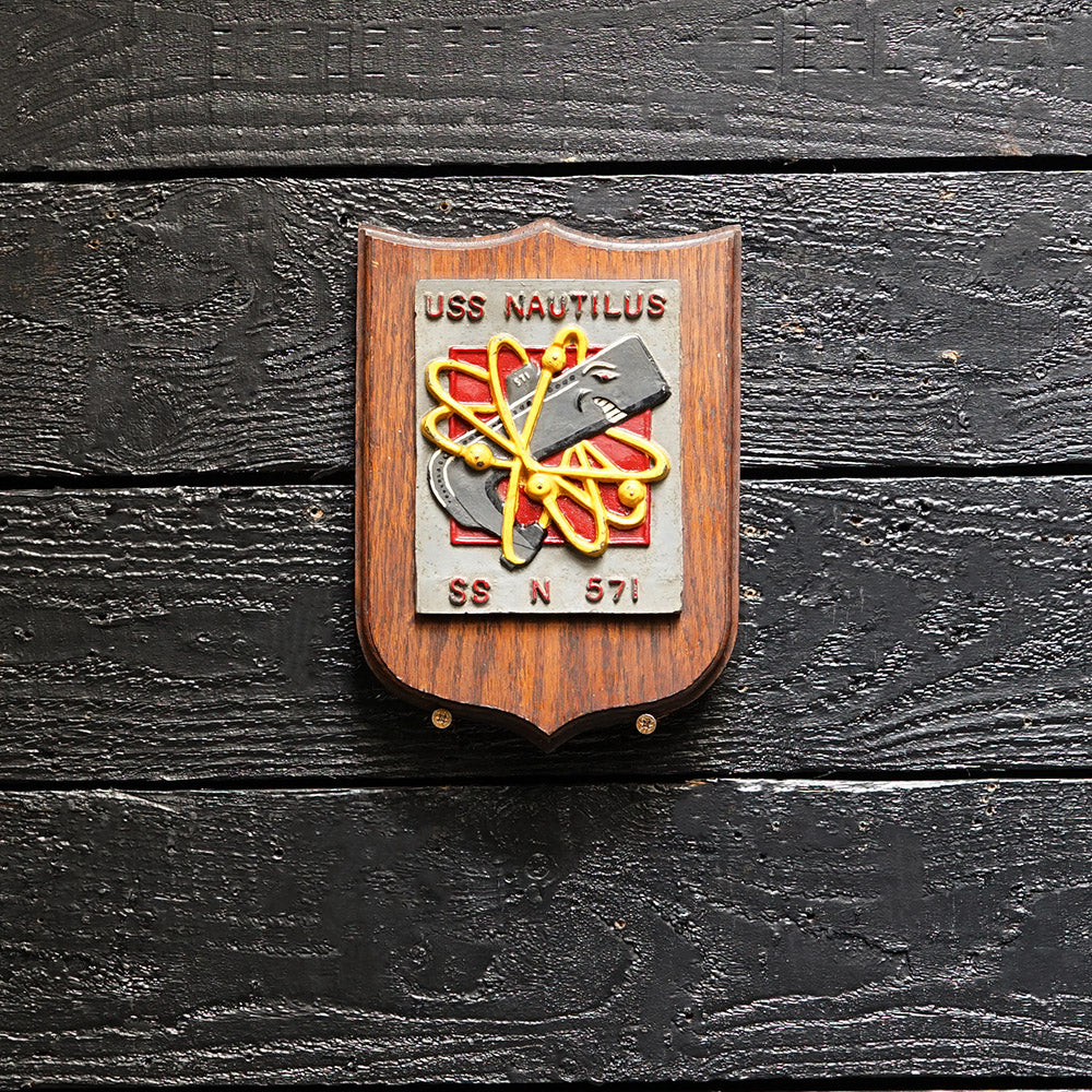 USS Nautilus (SS N 571) Wardroom Badge Trinity Marine
