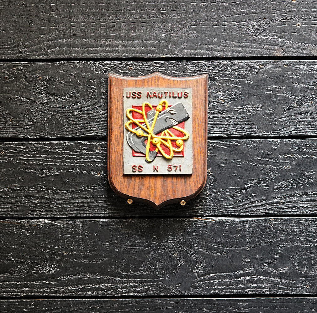 USS Nautilus (SS N 571) Wardroom Badge Trinity Marine