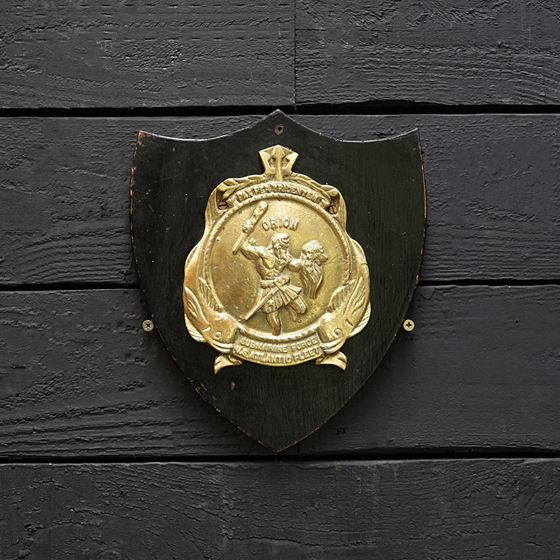 USS Orion Submarine Tender Wardroom Badge Trinity Marine