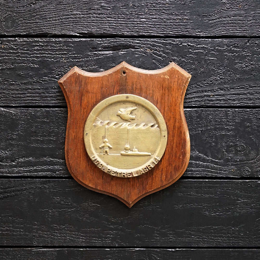USS Petrel (ASR-14) Wardroom Badge Trinity Marine