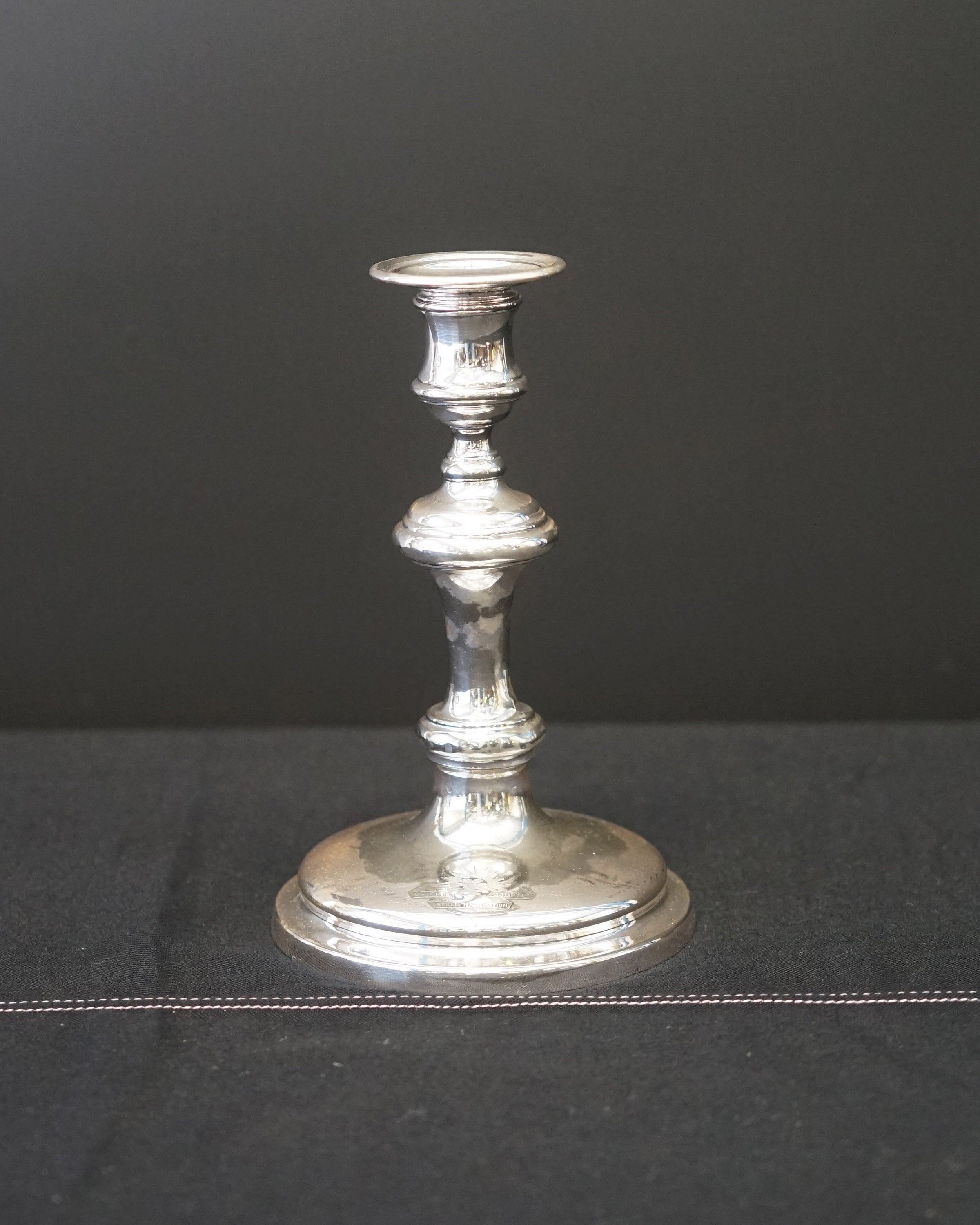 V. Rare Early P&O Silver Candlestick C.1859 - B