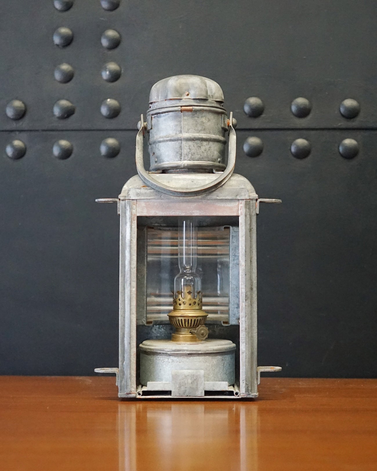 Interesting Ships Masthead Oil Lamp - VEB Trinity Marine