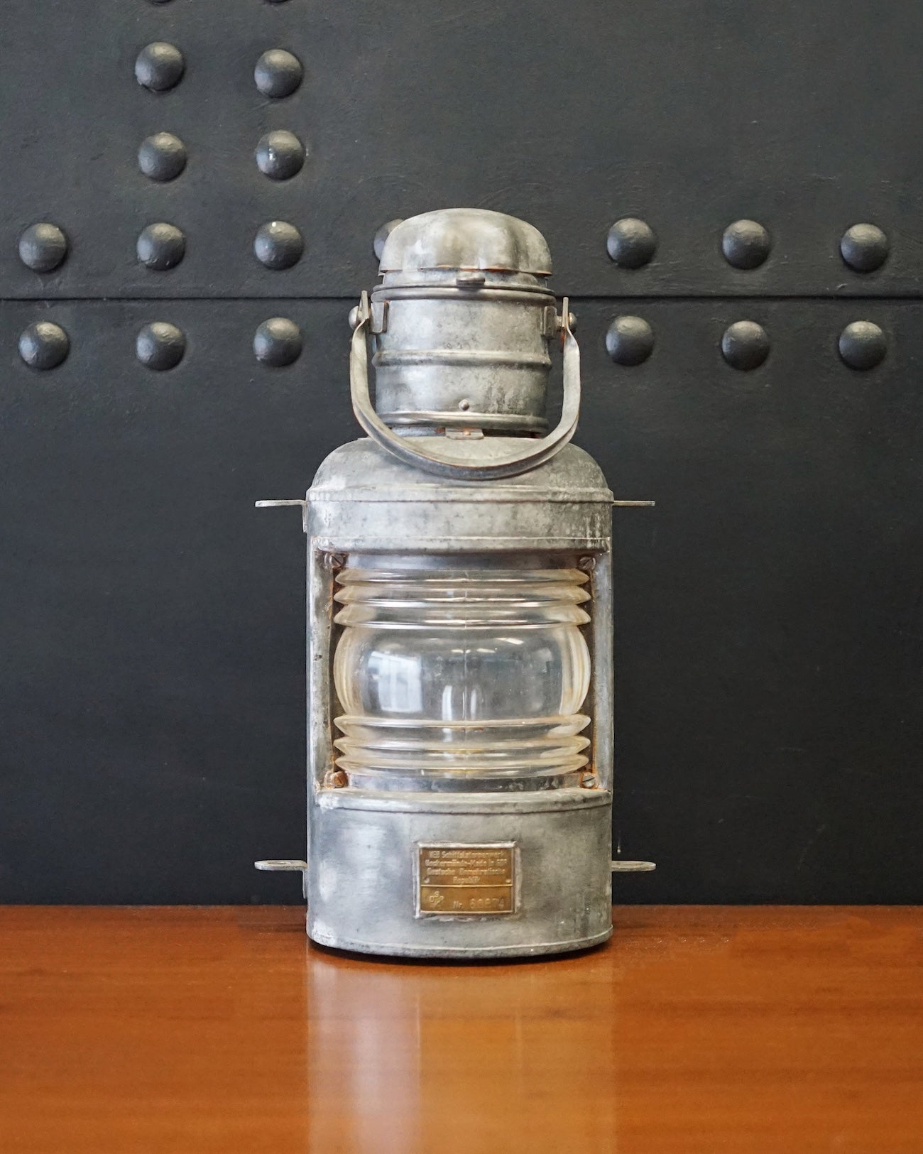 Interesting Ships Masthead Oil Lamp - VEB Trinity Marine