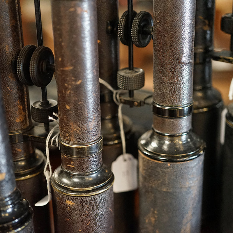 Very Rare Full Set of 19th Cent. Sewills Admiralty Binoculars Trinity Marine
