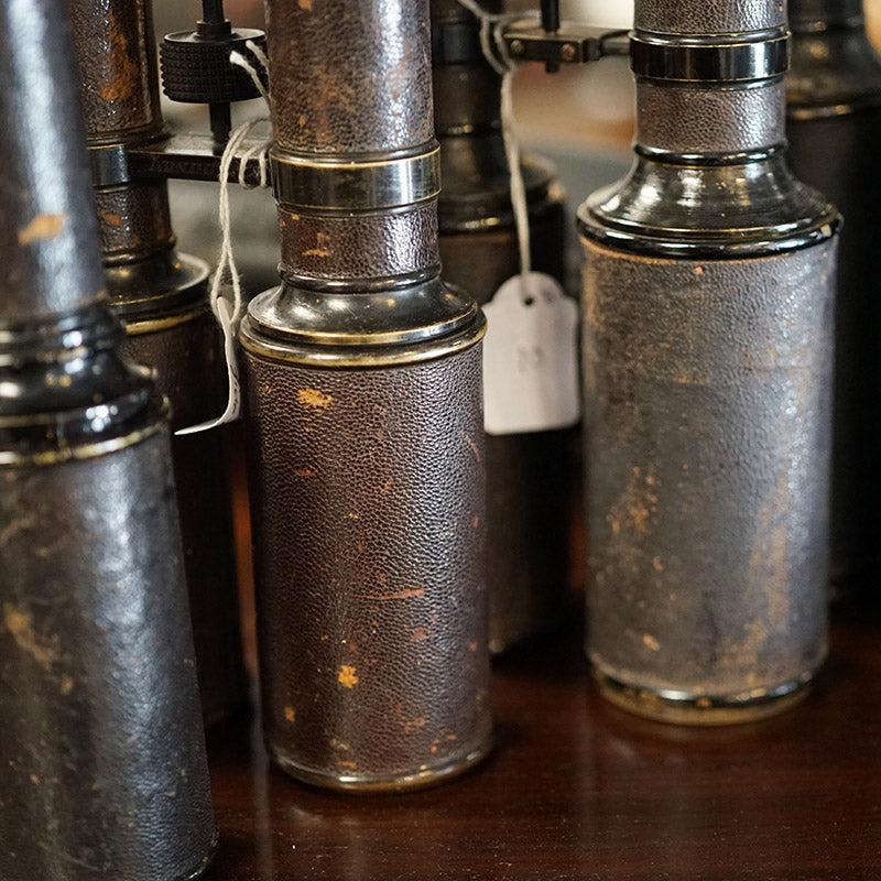 Very Rare Full Set of 19th Cent. Sewills Admiralty Binoculars Trinity Marine