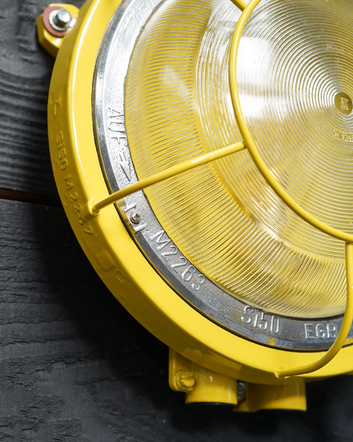 Vintage GDR Ships Wall Light - Yellow Submarine Trinity Marine