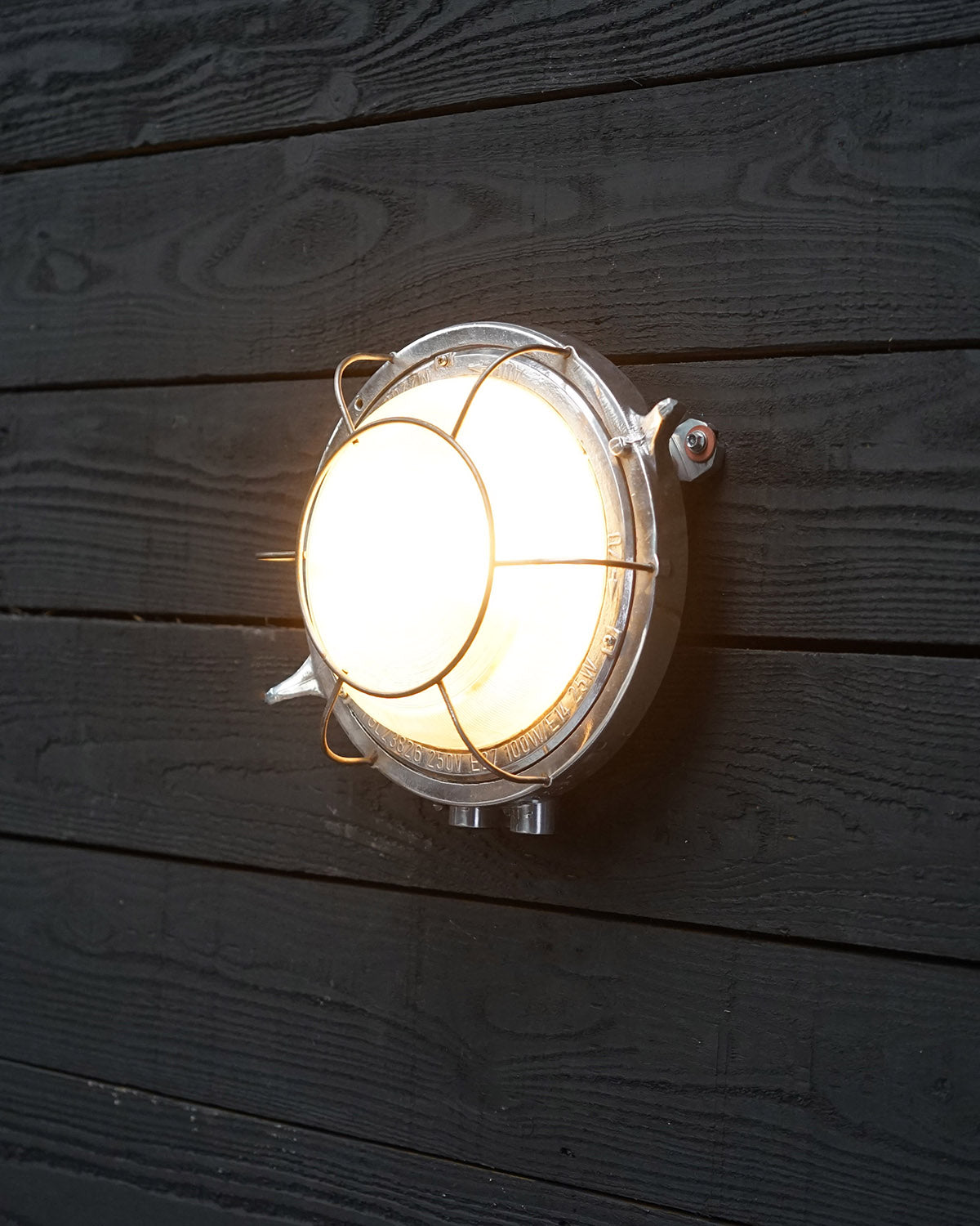 Vintage GDR Ships Wall Light Trinity Marine