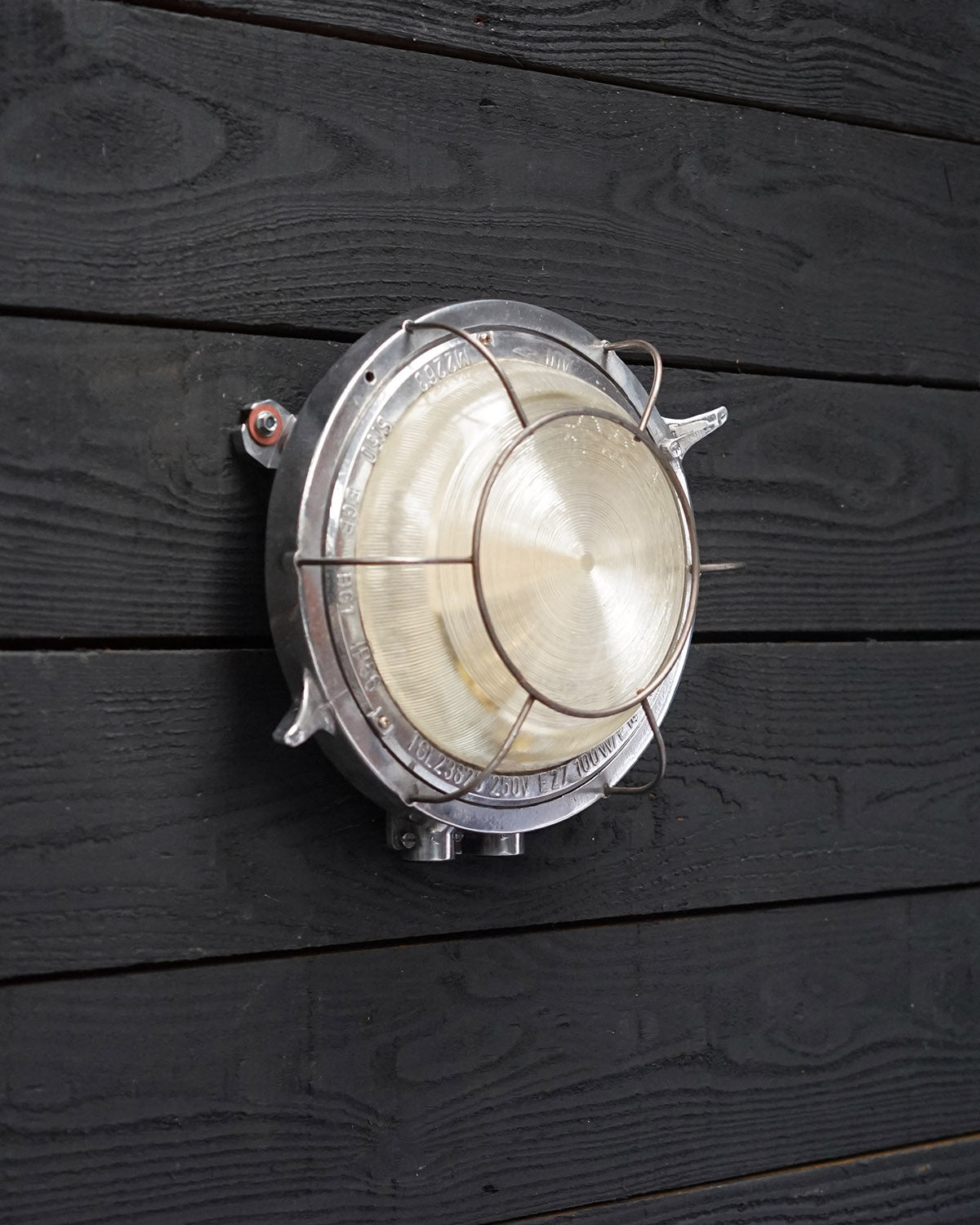 Vintage GDR Ships Wall Light Trinity Marine