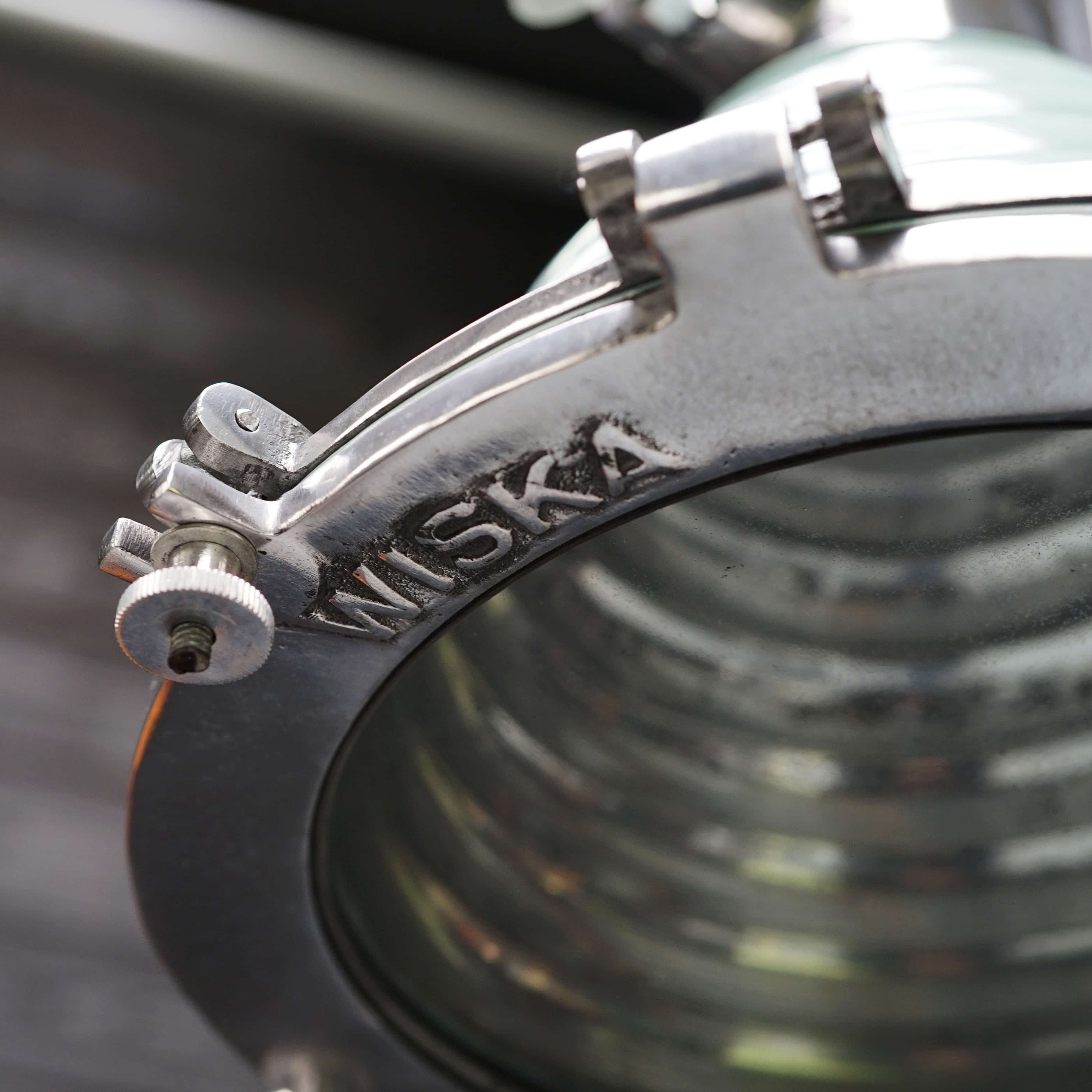 Wiska Aluminium Fluted Cargo Pendant - Warship Blue Trinity Marine