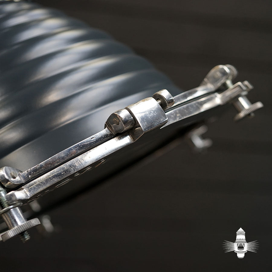 Wiska Aluminium Fluted Cargo Pendant - Slate Grey Trinity Marine