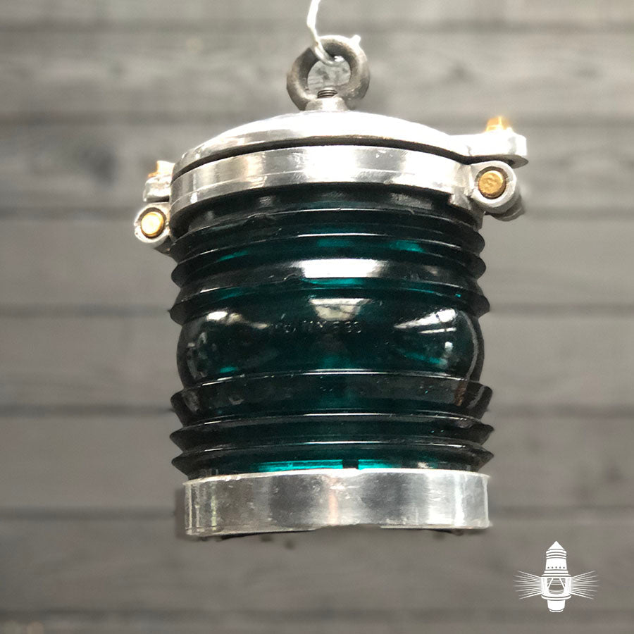 Navigation Fresnel Pendant Ex Russian Navy - Green/Blue Trinity Marine