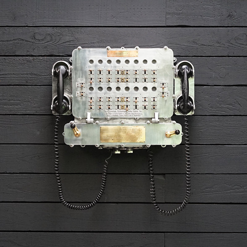 HMS Hermes (R12) 16 Way Ships Telephone Unit - Fuel Control Trinity Marine